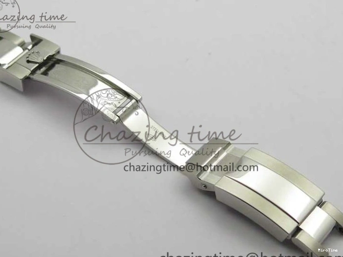 MiroTime 0319 TechFriendly Daytona 116520 SS UBF Best Edition Ice Blue MOP Crystal Markers Dial on SS Bracelet A 2938